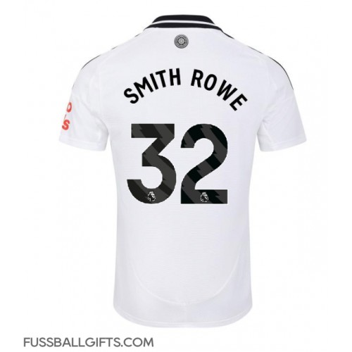 Fulham Emile Smith Rowe #32 Fußballbekleidung Heimtrikot 2024-25 Kurzarm